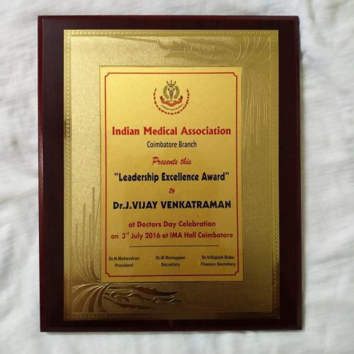 The Leadership Excellence Award
