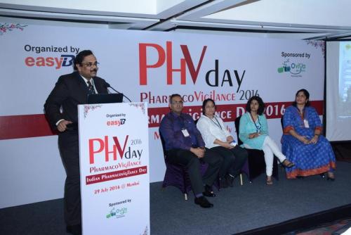 Our MD & CEO Dr J Vijay Venkatraman chaired the Indian Pharmacovigilance Day 2016 conference and moderated a colloquium on the Pharmacovigilance Programme of